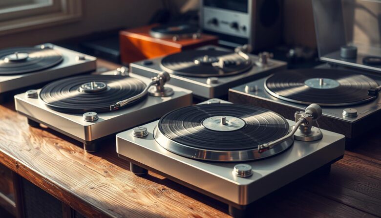 Vintage turntables