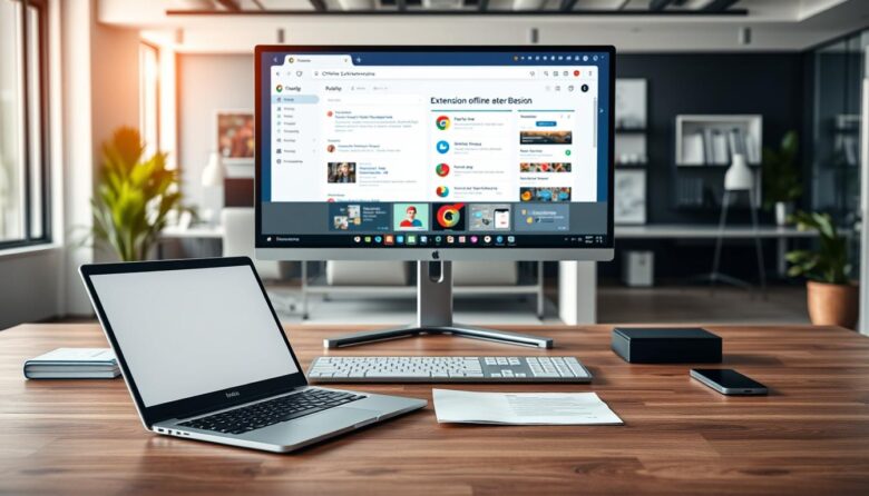 chrome extensions offline features