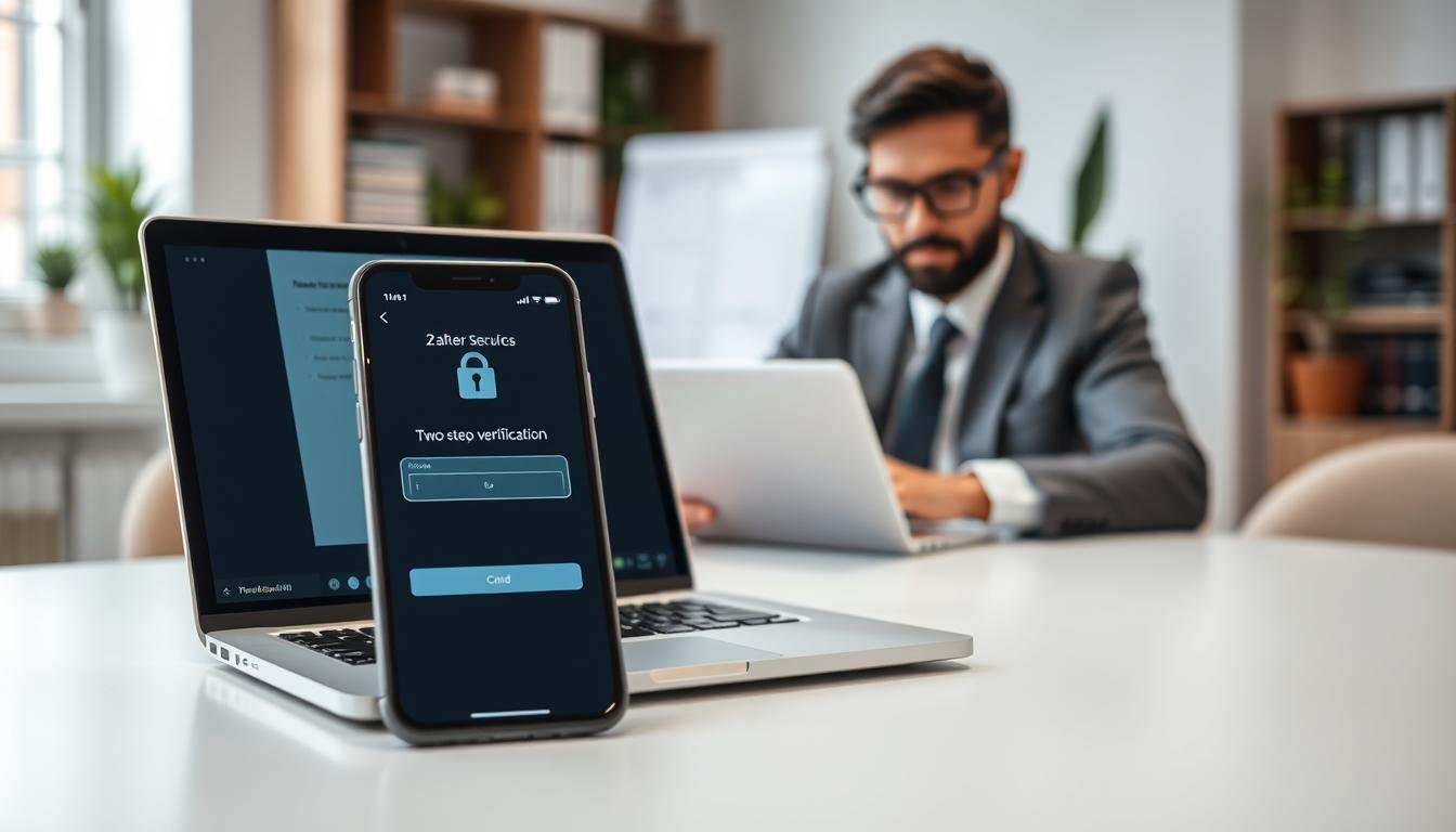 configurar autenticação em duas etapas