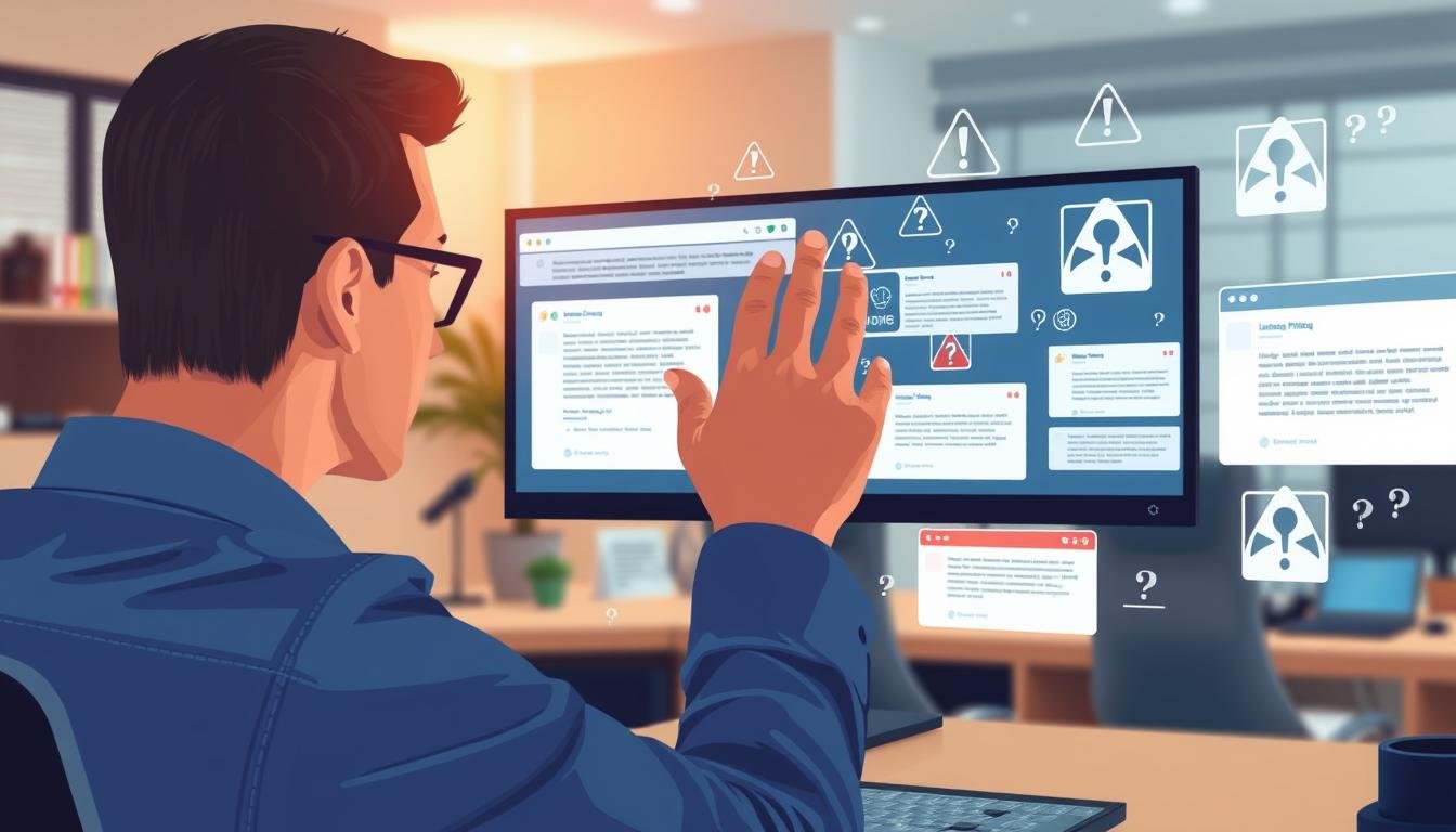 identificar golpes online